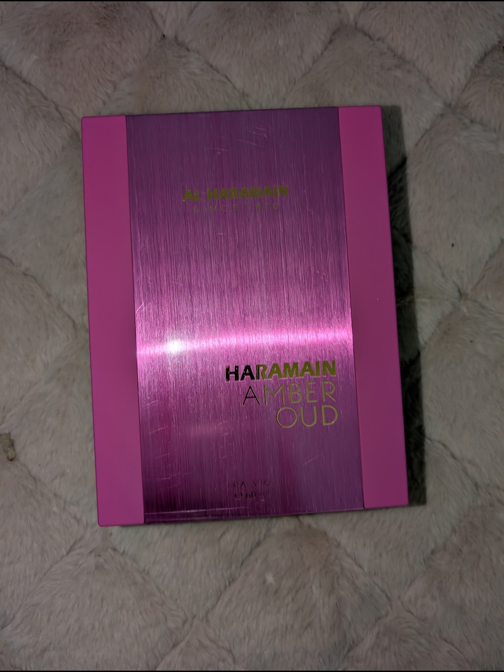 Amber Oud Women’s Fragrance - Pink